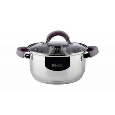 Кастрюля Ringel Meyer с крышкой 2.3 л (RG-2008-18) Винница