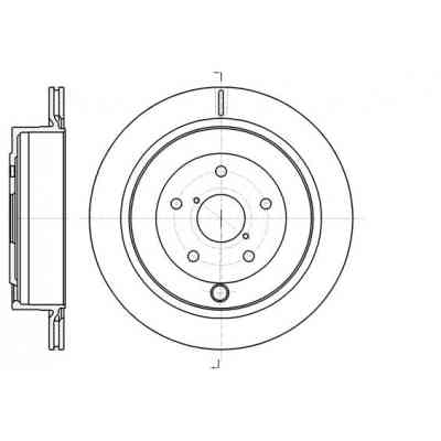 Гальмівний диск REMSA 61042.10 Вінниця