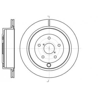 Гальмівний диск REMSA 61042.10 Вінниця - фото 1