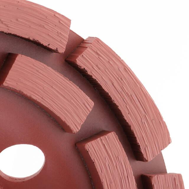 Фреза шлифовальная торцевая алмазная, 115×22,2 мм, 20-22%, 10800 об/мин INTERTOOL CT-6115 Киев - изображение 4