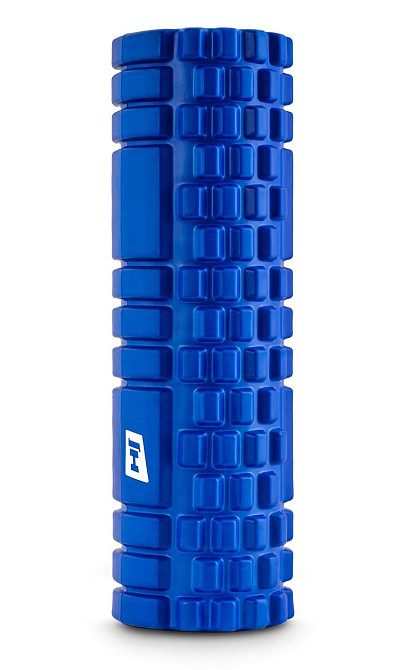 Роллер масажер (валик, ролик) Hop-Sport EVA 45см синій Киев - изображение 2