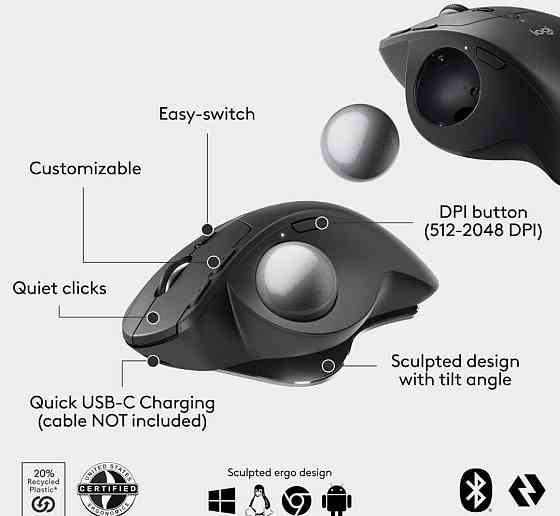 Logitech MX Ergo S Graphite. Харків