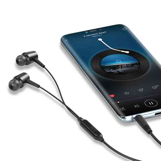 Навушники дротові XO EP57 Crown In-Ear чорні Львів