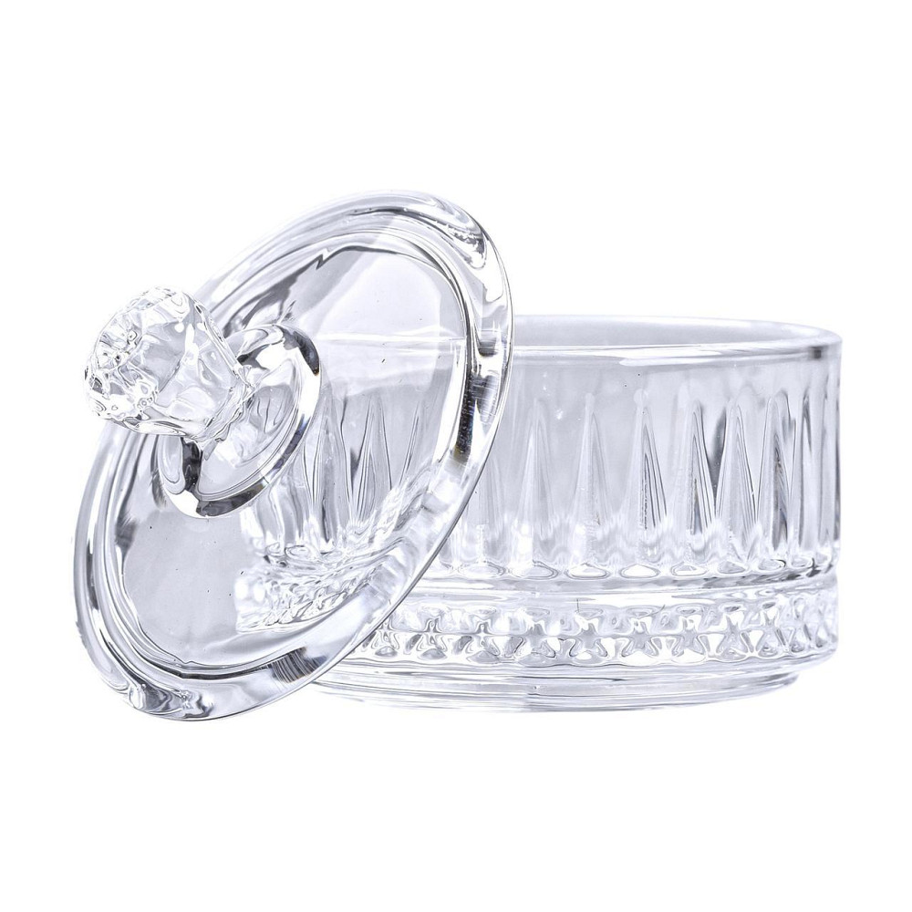 Цукерниця з кришкою Ø 6.5 см скляна HP-YH-29 Київ - фото 4