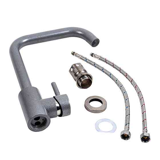 PLATINUM Змішувач кухонний Platinum NS02B (3008B-NA) сірий мусон Коломия