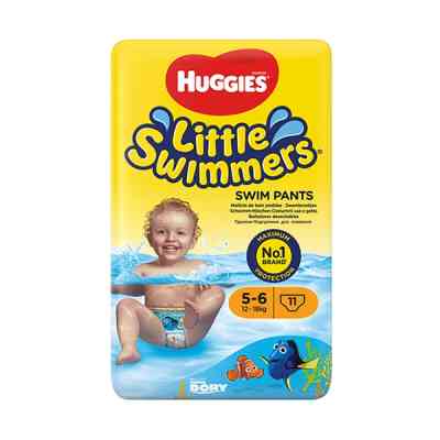 Підгузки Huggies Little Swimmer 5-6 (12-18 кг) 11 шт (5029053538426) Вінниця