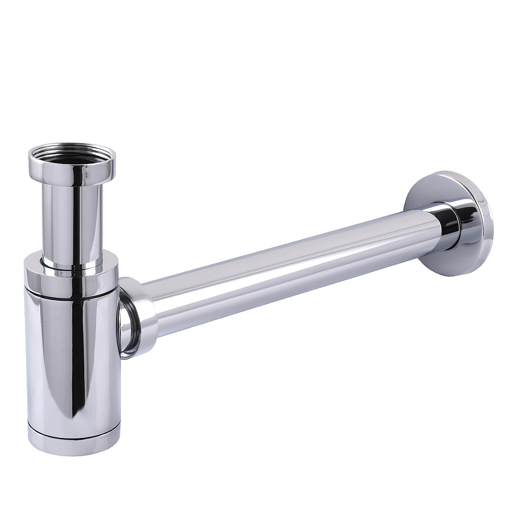 Сифон для раковин циліндричний Globus Lux GS-32-105-00 Луцьк - фото 1