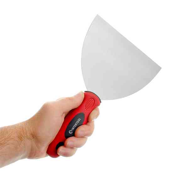 Шпатель із нержавіючої сталі, 150 мм, професійний INTERTOOL KT-2615 Київ