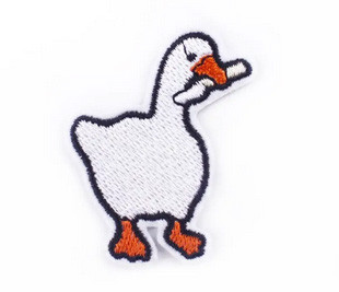 Аплікація для одягу вишивка Гусак Київ - фото 2