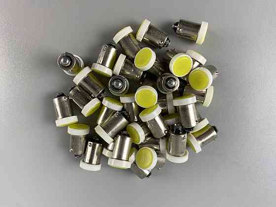 Лампа LED габаритних вогнів і панелі приладів 12V COB chip цоколь BA9S, лампа для внутрішнього освітлення авто Мукачево