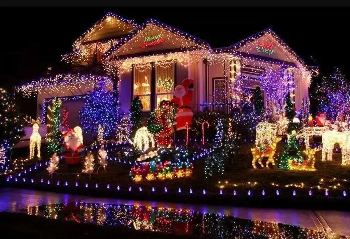 Гирлянда матовый шарик 28LED 5м (флеш) 10мм, Новогодняя бахрама, Светодиодная гирлянда, Уличная гирлянда Коломия - фото 7