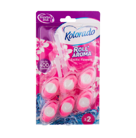 Блок туалетний Duopack Roll Aroma Exotic Flovers KOLORADO Житомир