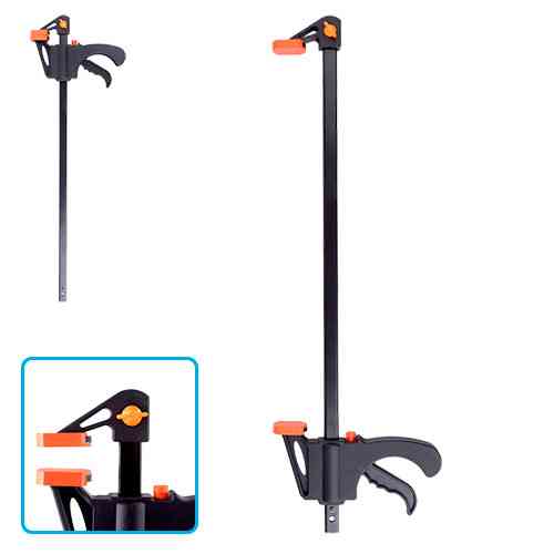 Струбцина столярна швидкозатискна тип F, 450мм Alloid Одеса