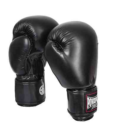 Боксерські рукавиці PowerPlay 3004 Classic Чорні 16 унцій Кам'янське