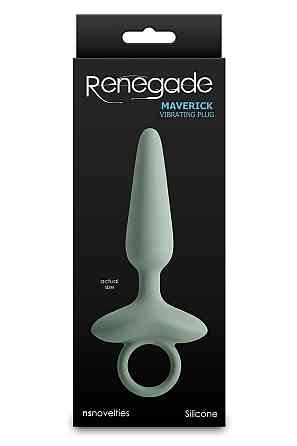 Анальный вибратор NS Novelties Renegade зеленый, 15 см Sex Aura Киев