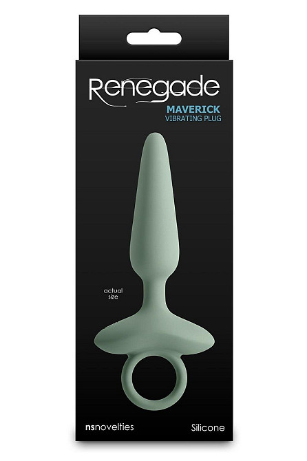 Анальный вибратор NS Novelties Renegade зеленый, 15 см Sex Aura Киев - изображение 3