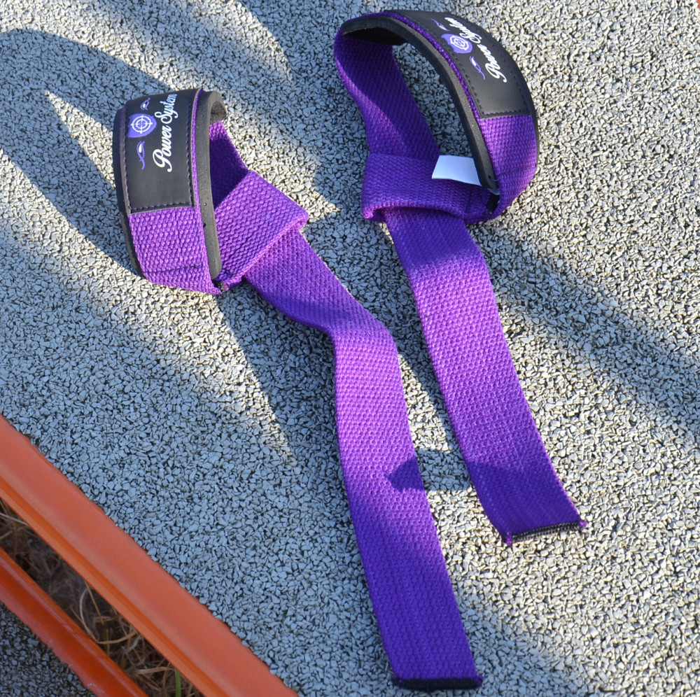 Лямки для тяги Power System PS-3420 G-Power Straps Purple Кам'янське - фото 8