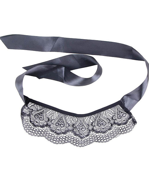 Комплект прозрачного кружевного белья Star Night Sheer Lace Teddy, черный XS-S Sex Aura Киев - изображение 6