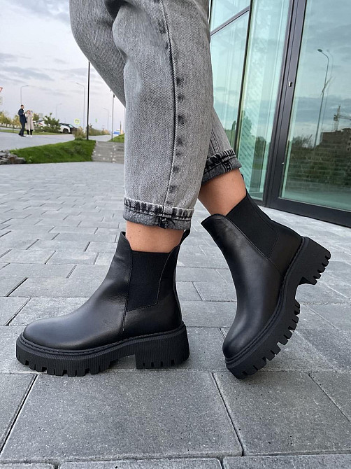 Без бренда Черевики жіночі GREMMY 604/1 чорні (зима, шкіра натуральна) (4858) 36 Коломия - фото 9