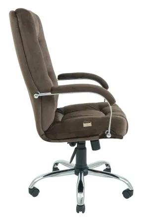 Офісне Крісло Керівника Richman Alberto Fankoni 35 -Missoni 11 Хром М3 MultiBlock Коричневий Київ