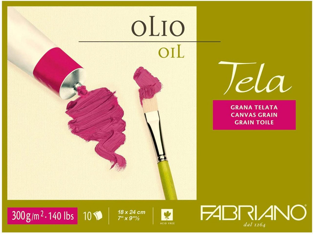 Склейка Tela 300г/м2 10л холст Fabriano Киев - изображение 1