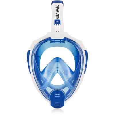 Маска для плавания Aqua Speed Drift 7086 білий, синій 249-51 S/M (5908217670861) Винница