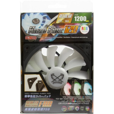 Кулер до корпусу Scythe Kaze Flex 120 RGB Fan (SU1225FD12MR-RH) Вінниця - фото 3