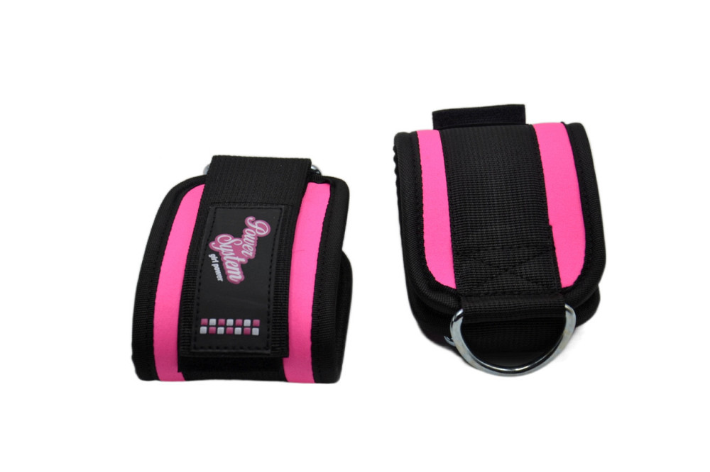 Манжети на щиколотку Power System PS-3450  Ankle Strap Gym Babe Pink Киев - изображение 6
