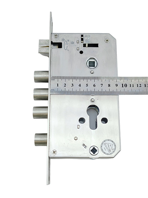 Корпус 3-ригельного замка PES 60х68 з круглими ригелями Київ - фото 6