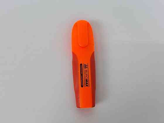 Текстовий роздільник фрюрисц. "Buromax BM. 8904-02 NEON" ОРАНЖОВИЙ (1 шт.) Харків