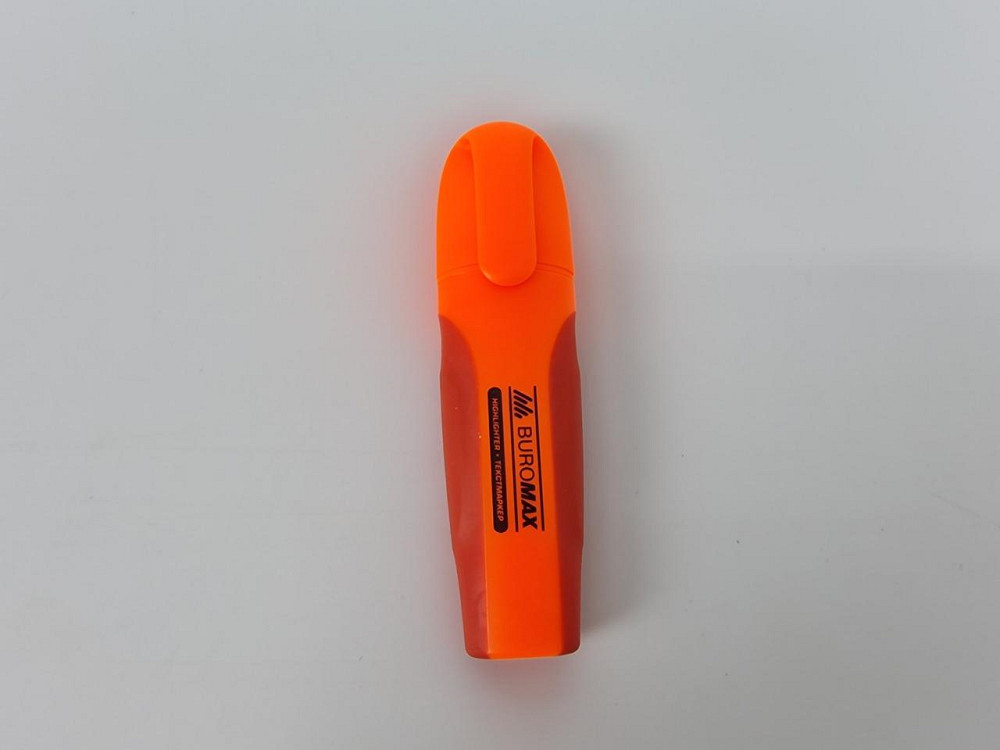 Текстовий роздільник фрюрисц. "Buromax BM. 8904-02 NEON" ОРАНЖОВИЙ (1 шт.) Харків - фото 2