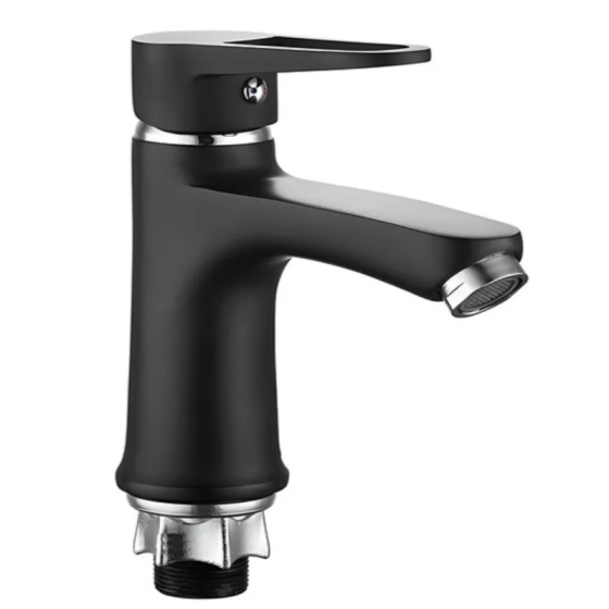 Змішувач для умивальника Mixxus Elba 001  BLACK    ( MI6578 ) 36563 Харків