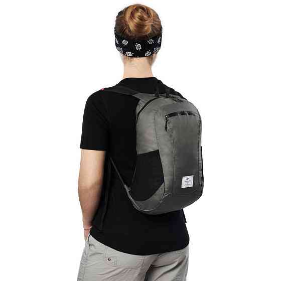 Рюкзак компактний надлегкий Naturehike Ultralight NH17A012-B, 18 л, сірий Рівне