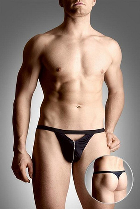 Еротичні чоловічі стрінги Mens thongs 4497 - black S/L Sex Aura Київ - фото 1