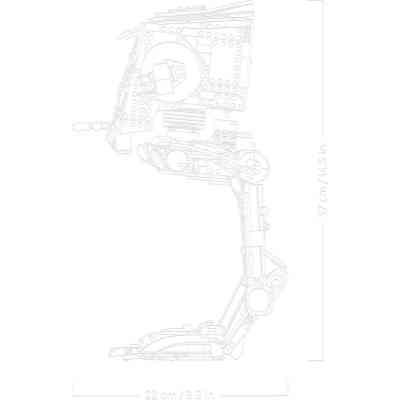 Конструктор LEGO Star Wars Крокохід AT-ST (75417-) Вінниця