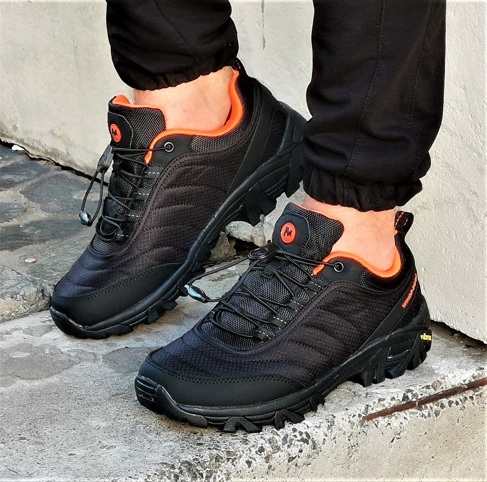 Кроссовки MERRELL ТЕРМО Gore-Tex Мужские Чёрные с Оранжевым Меррелл (размеры: 44) Днепр - изображение 9