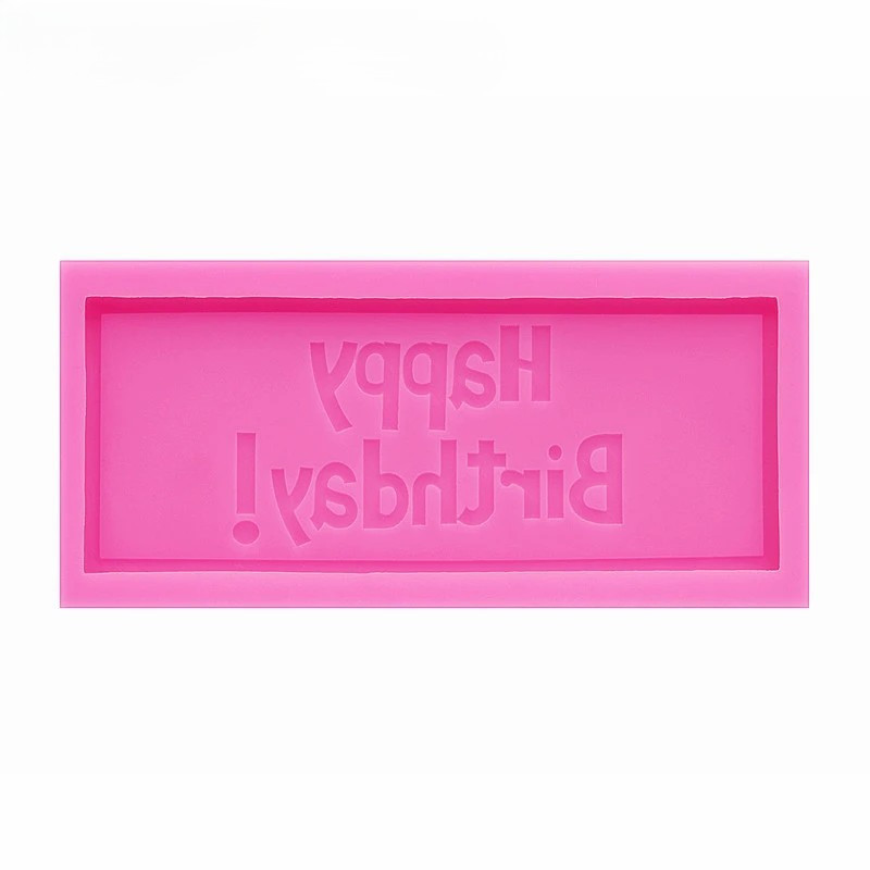 Молд силіконовий Шоколад універсальний 106 на 45 мм рожевий Київ - фото 7