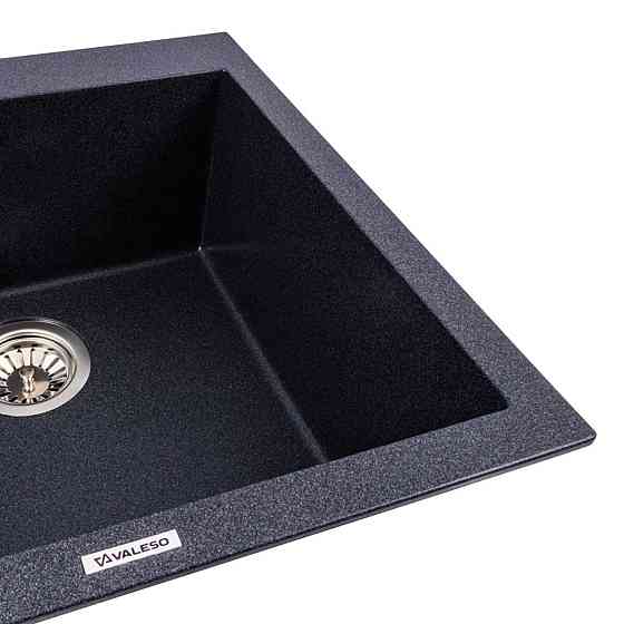 VALESO Гранітна мийка VALESO GALAX 5050 матова Карбон Київ