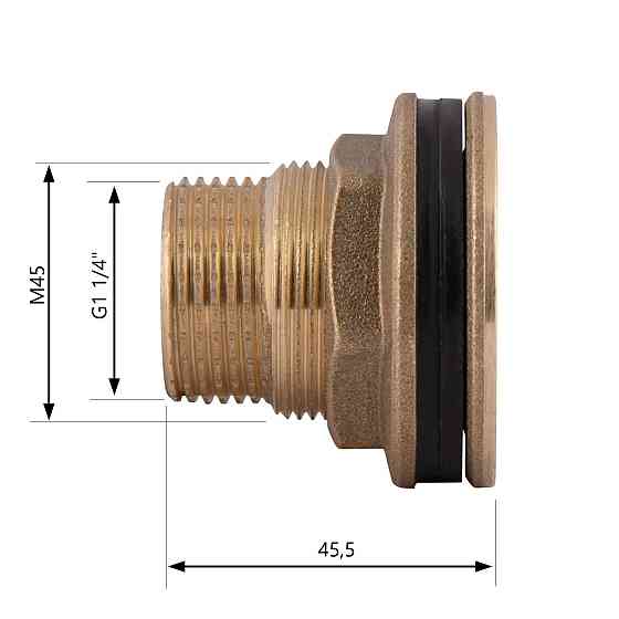 Врізка Thermo Alliance Standart 1 1/4" в бак SD40032 Київ