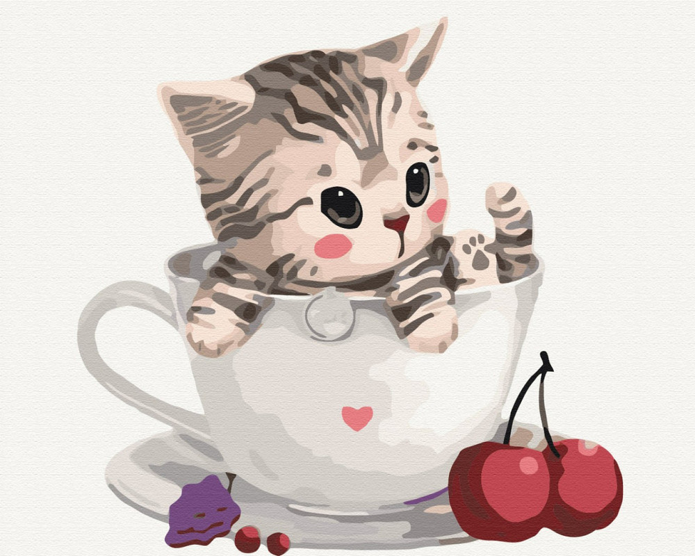 Котик у чашці Київ - фото 1