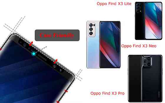 Захисне скло HyperGlass Pro для Oppo Find X3 Lite, Find X3 Neo, Find X3 Pro – максимальна чутливість та захист Київ