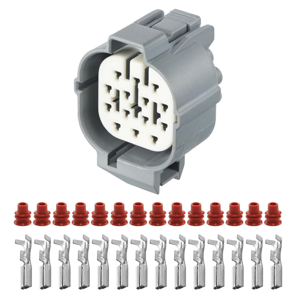 Електричний з'єднувач, 14-контактний Сірий, Пластик, Київ - фото 1