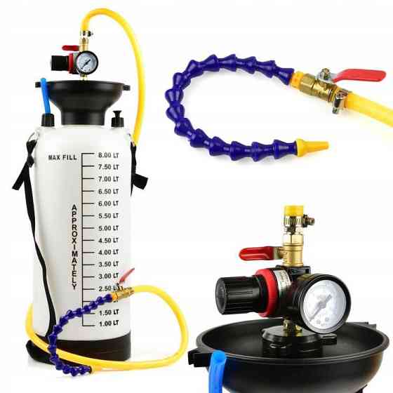 Пневматичний наповнювач олії 8л Geko G02126 Чернігів