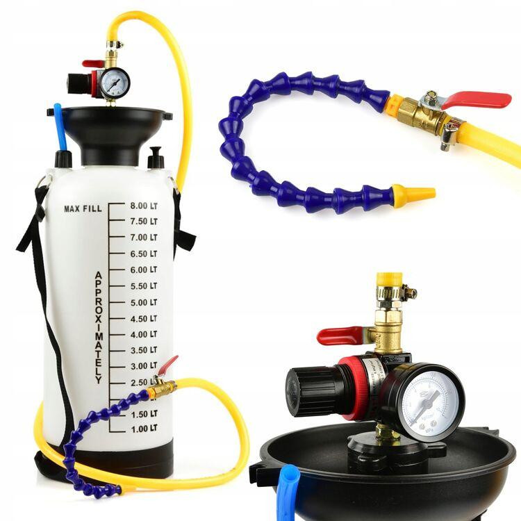 Пневматичний наповнювач олії 8л Geko G02126 Чернігів - фото 2