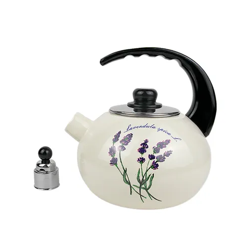 Чайник 2,2л емальований зі свистком 1034 KAMILLE Житомир - изображение 11