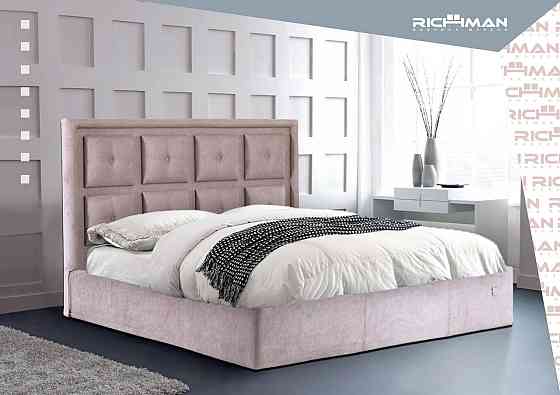 Кровать Двуспальная Windsor Standart 160 х 200 см Fly 2216/2207 Фиолетово-бежевый Киев