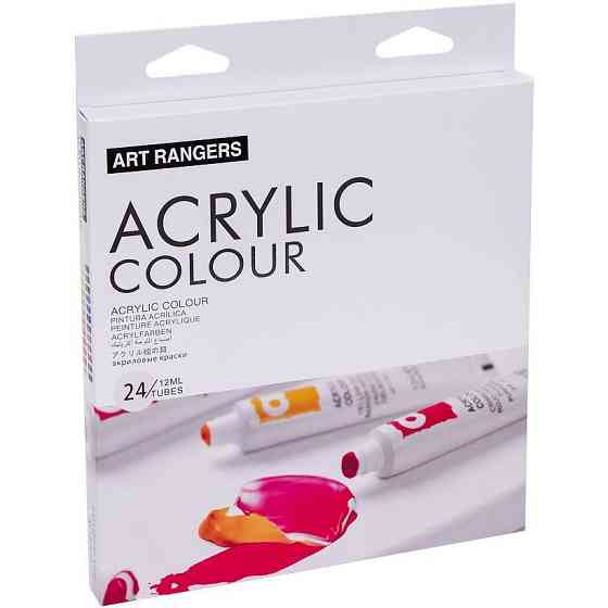 Набір акрилових фарб "Art Ranger Acryliс" EA2412, 12 мл 24 кольори Вінниця