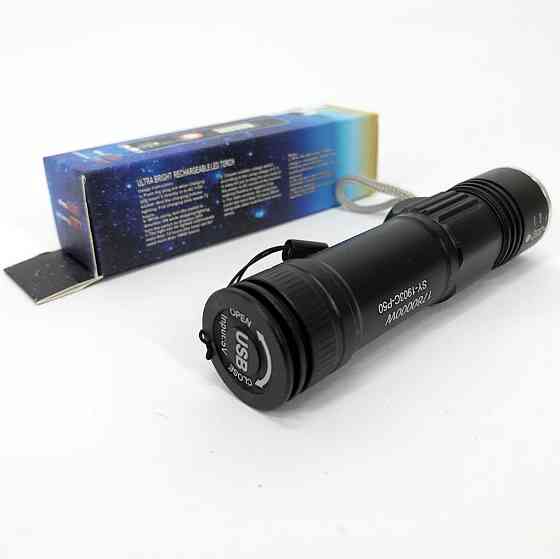 Ліхтар ручний батарейний SY-1903C-P50+SMD+RGB, Ліхтар для використання в темряві Police BL-C136-LM+COB YO-74 Львів