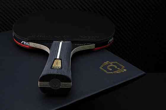 Ракетка для настільного тенісу Stiga Pro Carbon Plus 5 Star FL (1215-2820-01) Київ