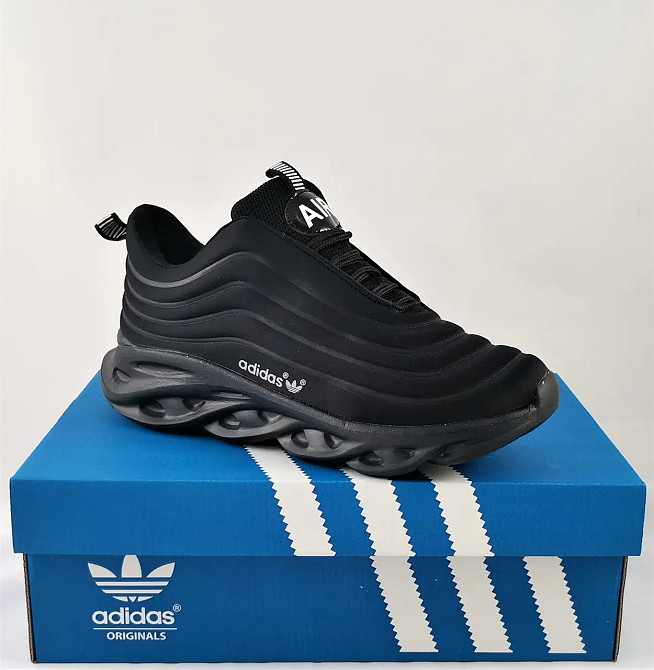 Кросівки Adidas Air Boost Чорні Чоловічі Адідас (розміри: 41,44) Відео Огляд Дніпро - фото 2
